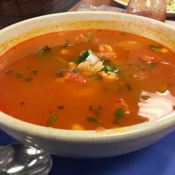 Chicken soup.