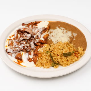 Pollo con crema