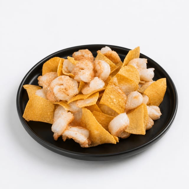 Nachos de queso.