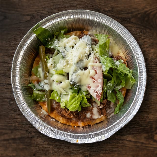 Tostadas tacos.