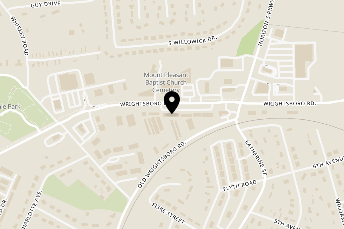Map showing the location of Mi Rinconcito on 5114 Wrightsboro Rd in Grovetown